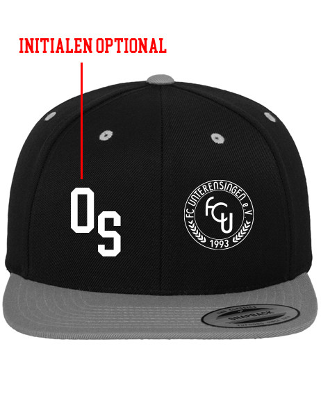 Classic Snapback 2-Tone inkl.Wappen (Initialen optional)