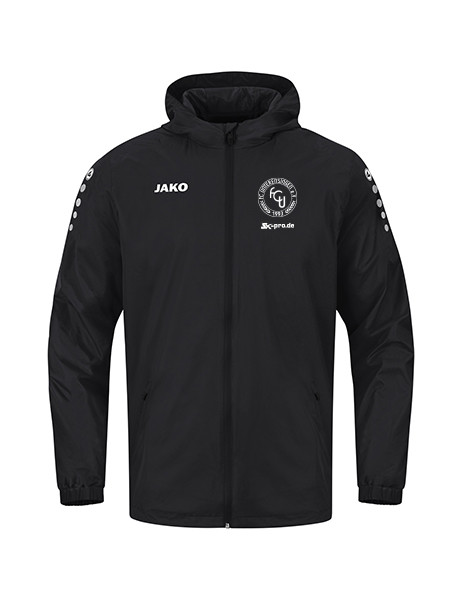 Allwetterjacke Team 2.0 schwarz inkl. Wappen (Initialen optional)